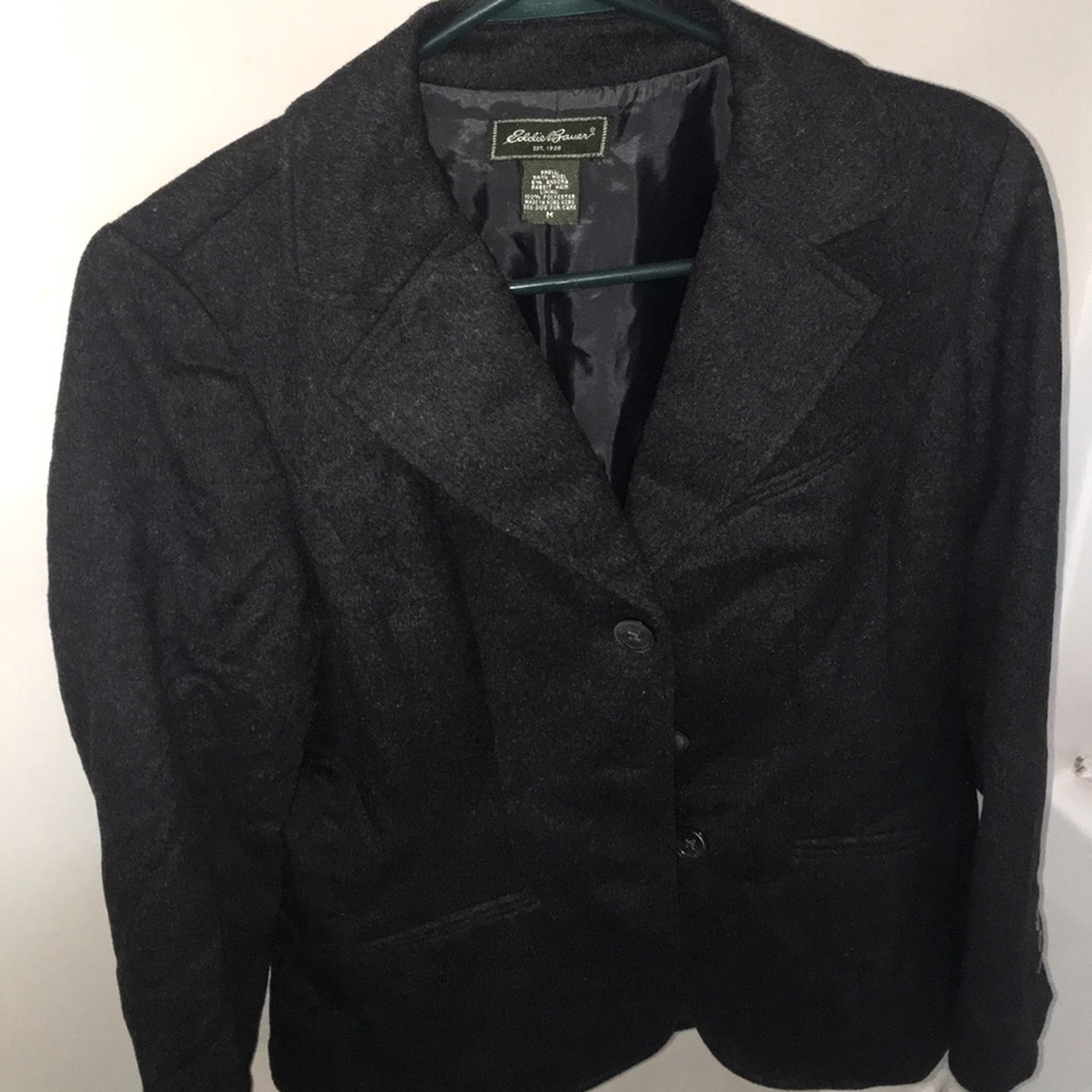 Black Vintage Eddie Bauer WOMENS blazer